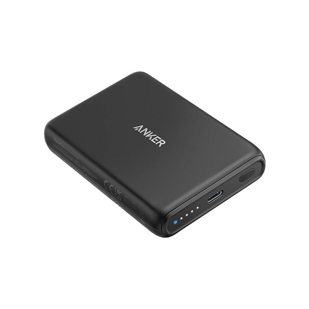 Anker PowerCore Magnetic 5K QI Charger, Black